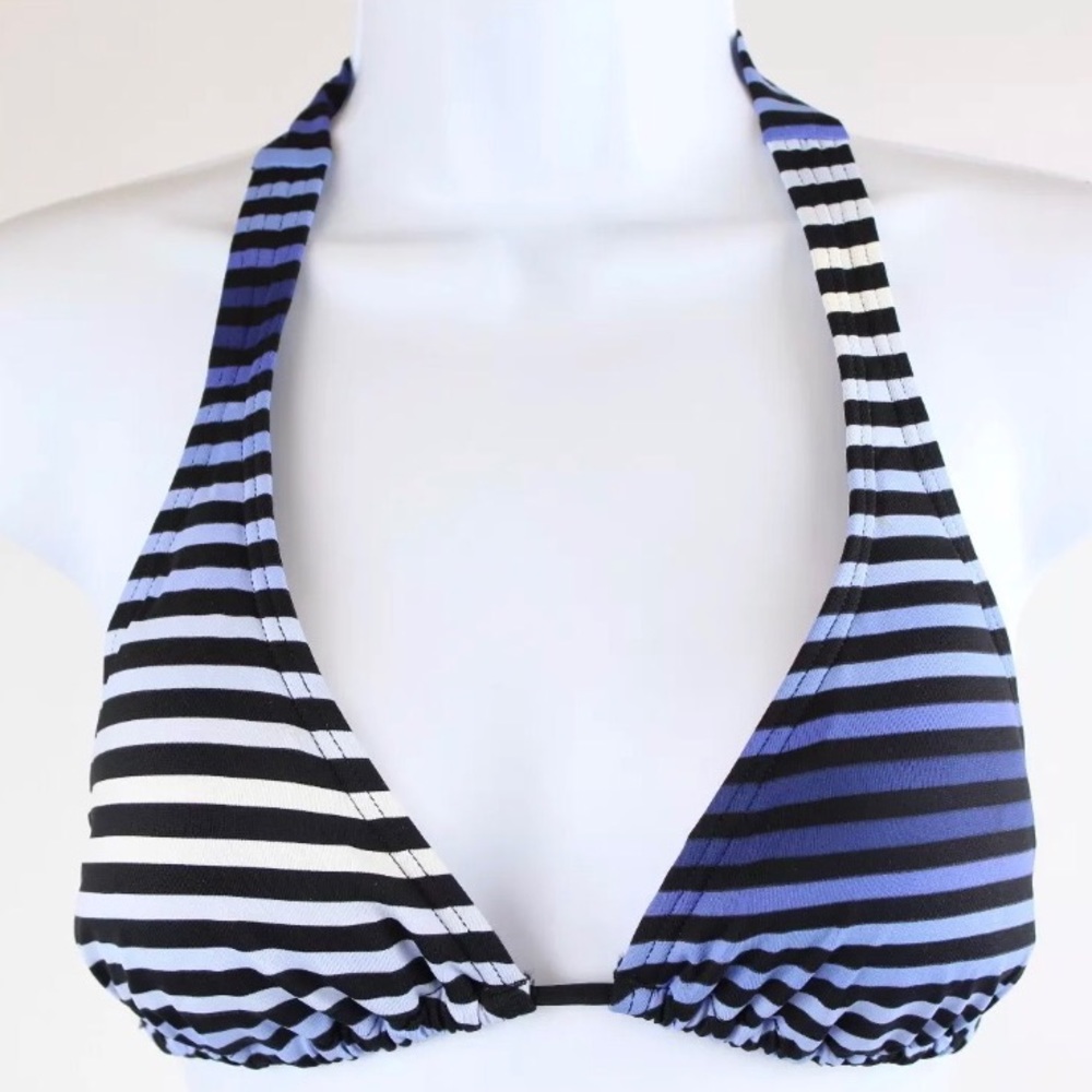 Tommy Bahama - Blue Striped Bikini Top
